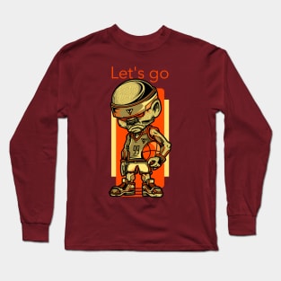 Let's go basketball player Long Sleeve T-Shirt